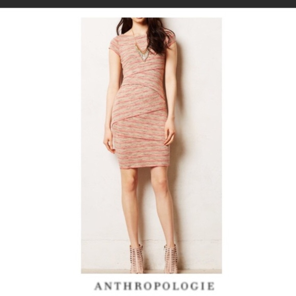 Anthropologie Bailey 44 Sorrell Bandage Dress
